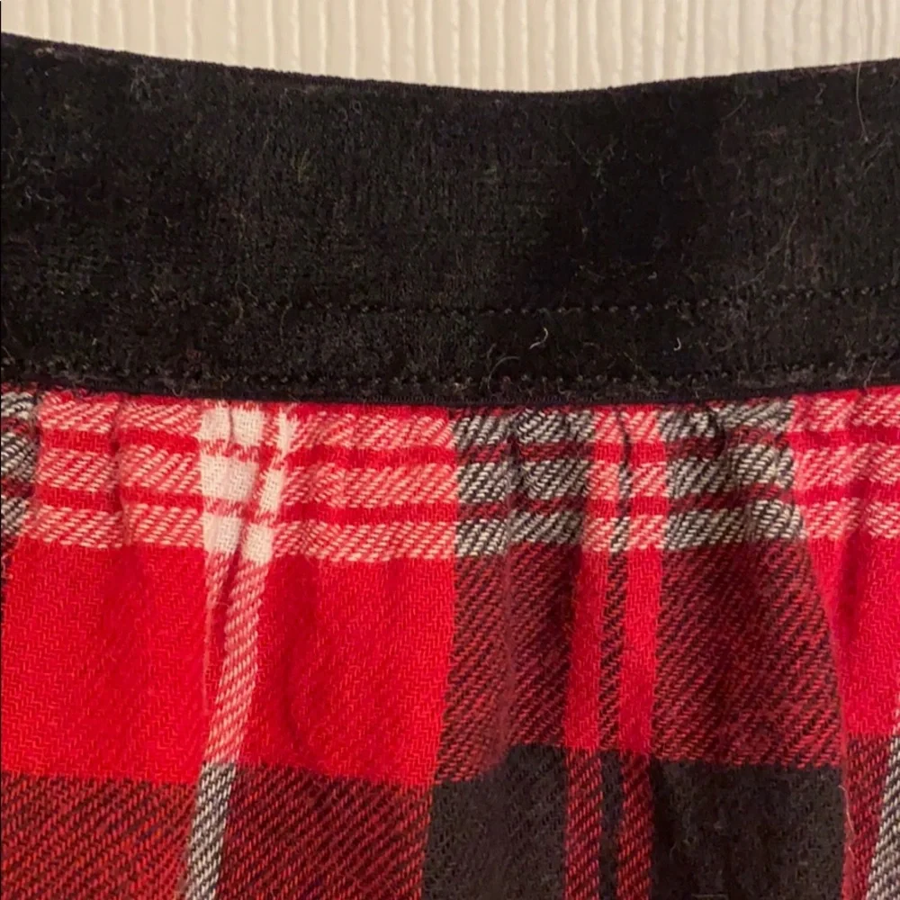 The Children’s Place Red Floral Print Plaid Cotton Skirt Patchwork Combo 7/8